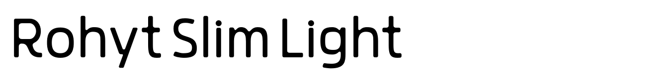 Rohyt Slim Light